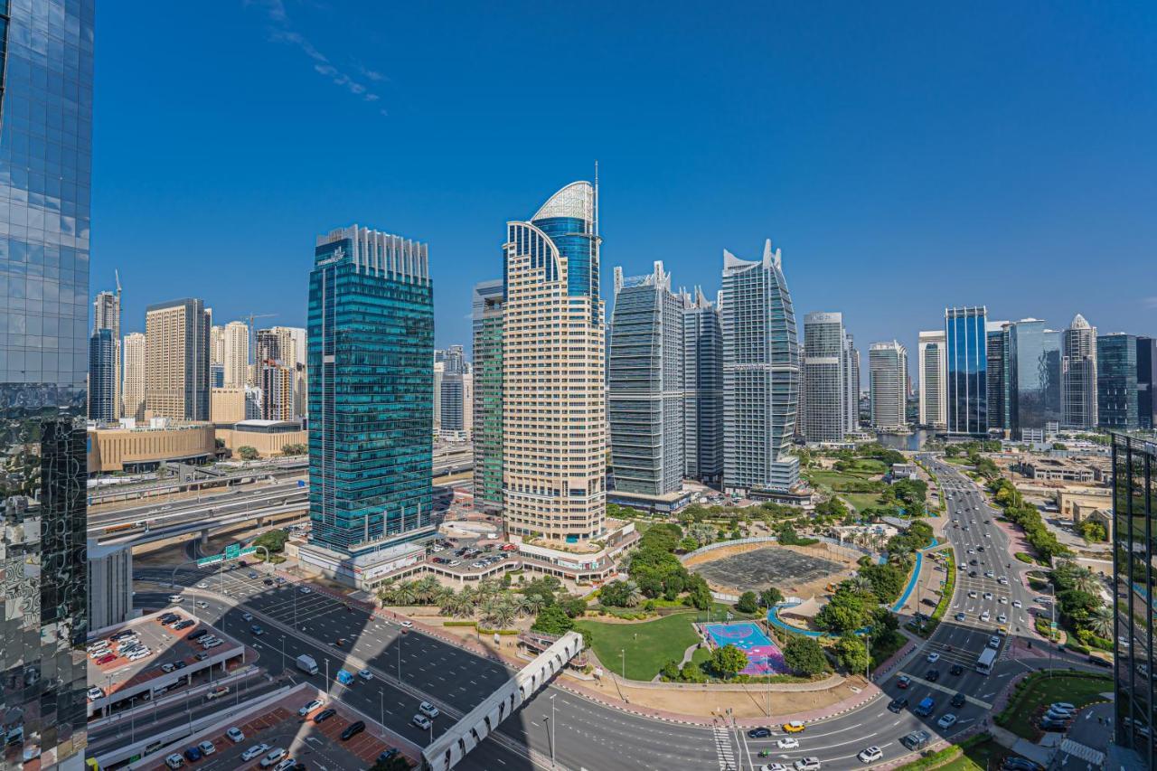 Higuests - Modern Studio With Incredible City Skyline View Dubai Buitenkant foto
